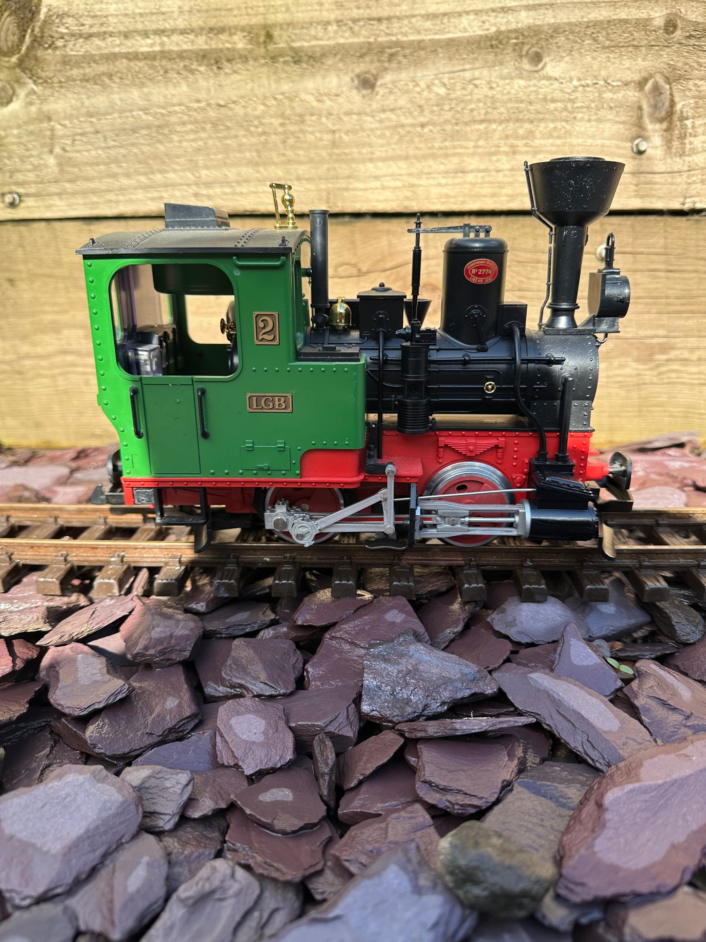 LGB G Gauge 20212 0-4-0 No:2 sound and smoke