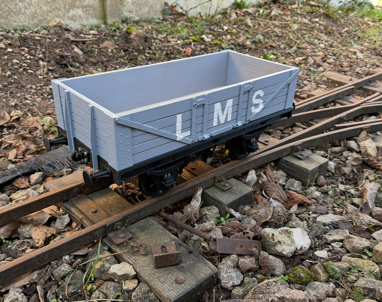 5” Gauge LMS 5 plank Wagon