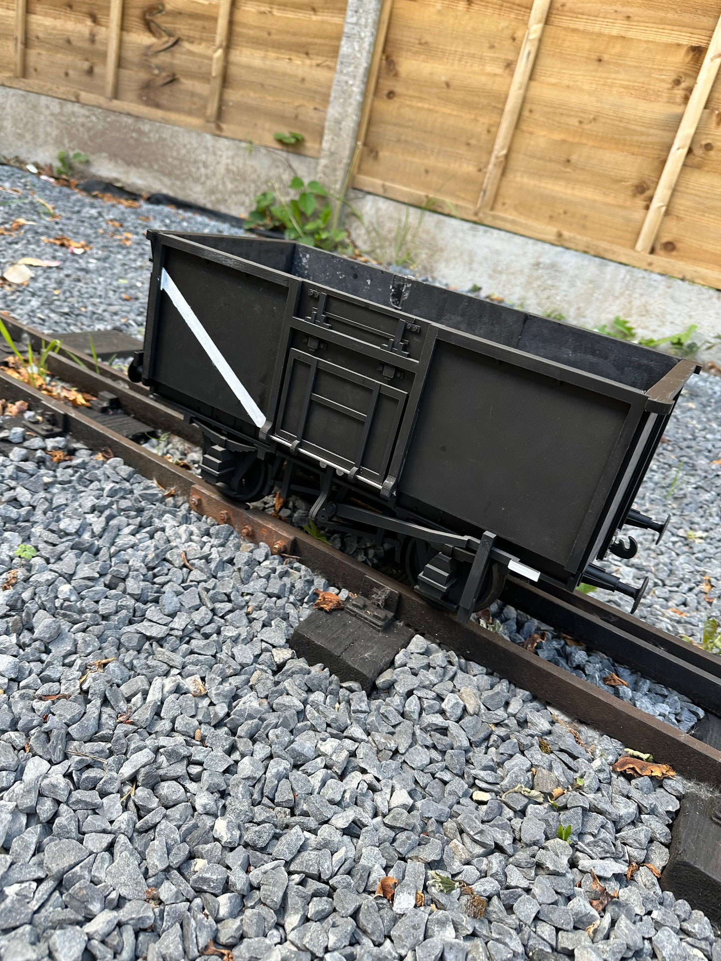 5” Gauge 16T Wagon Black