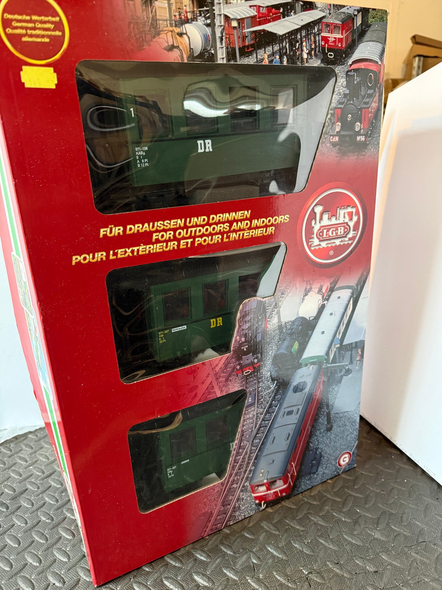 LGB DR passenger car set 39075