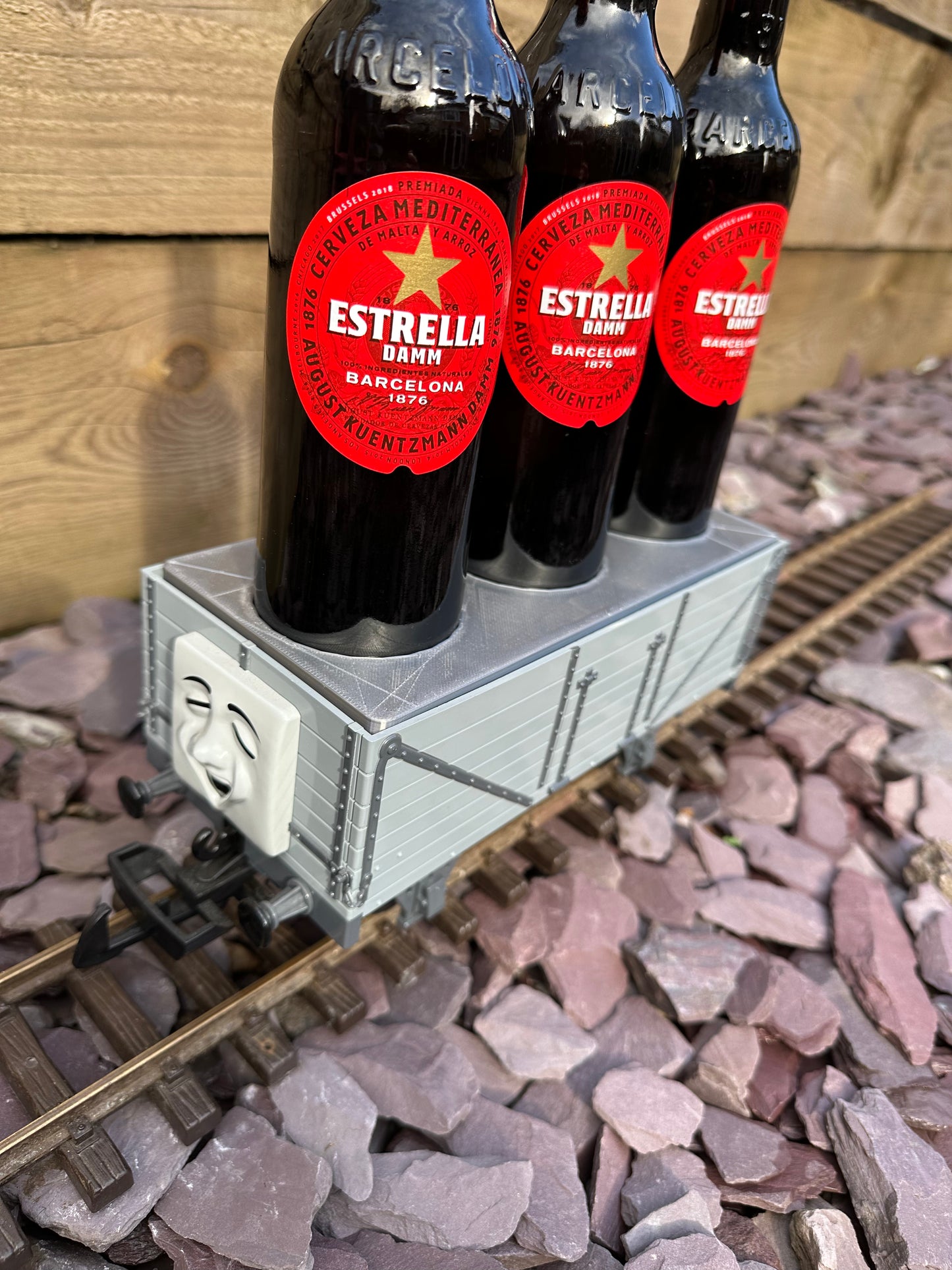3 Bottle Beer holder for Troublesome Trucks
