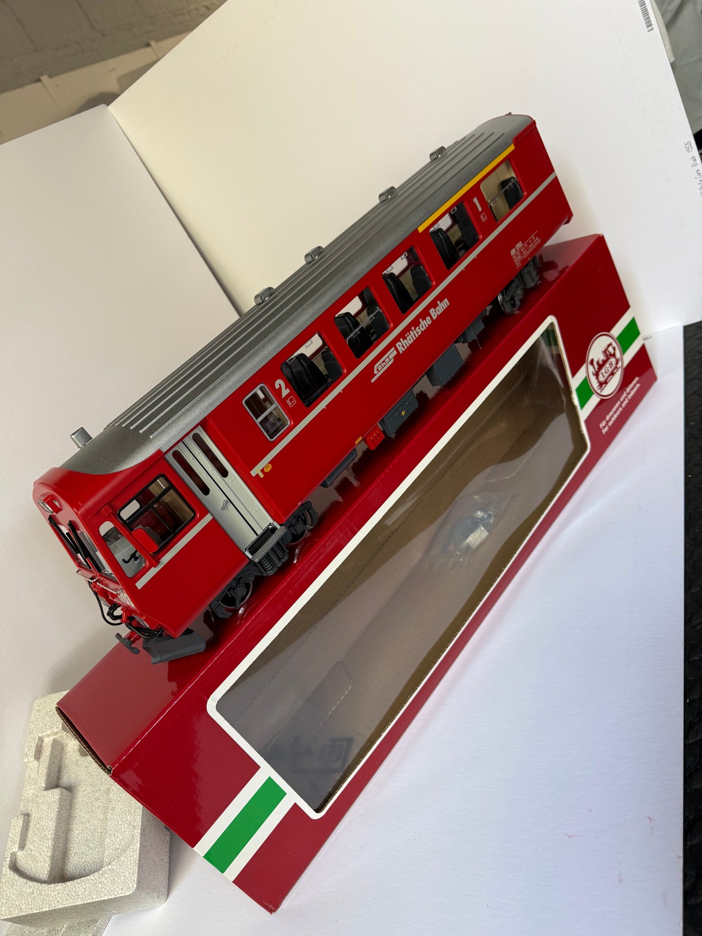 LGB G scale 31904 RHB Type ABt cab control car