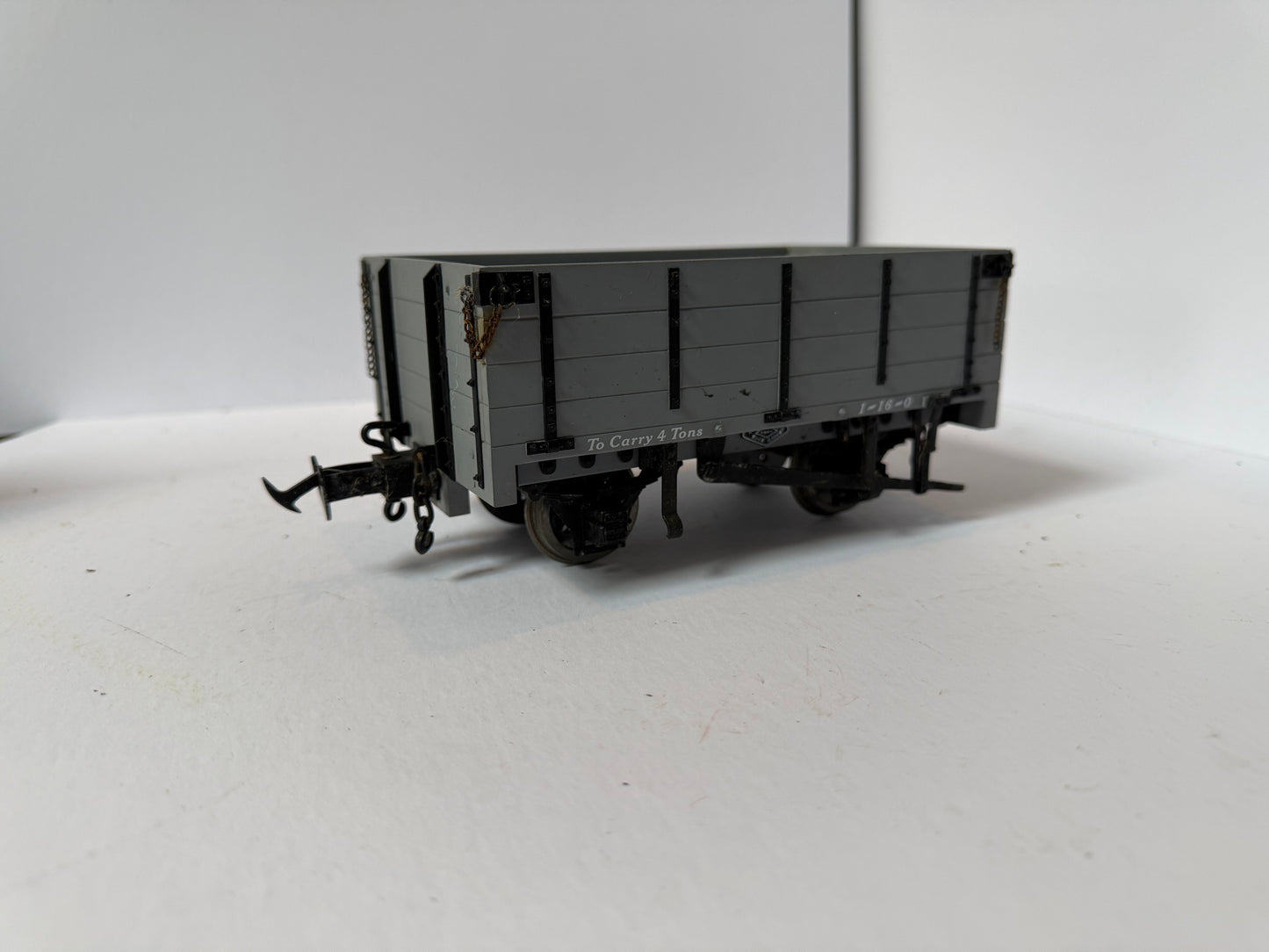 Accucraft /32mm/45mm R19-3B Light Grey Open Wagon - Boxed