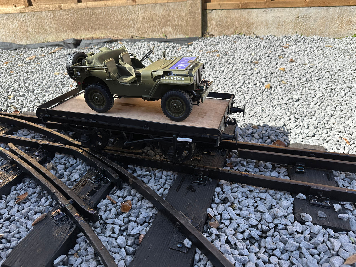 5” Gauge Flat bed Wagon