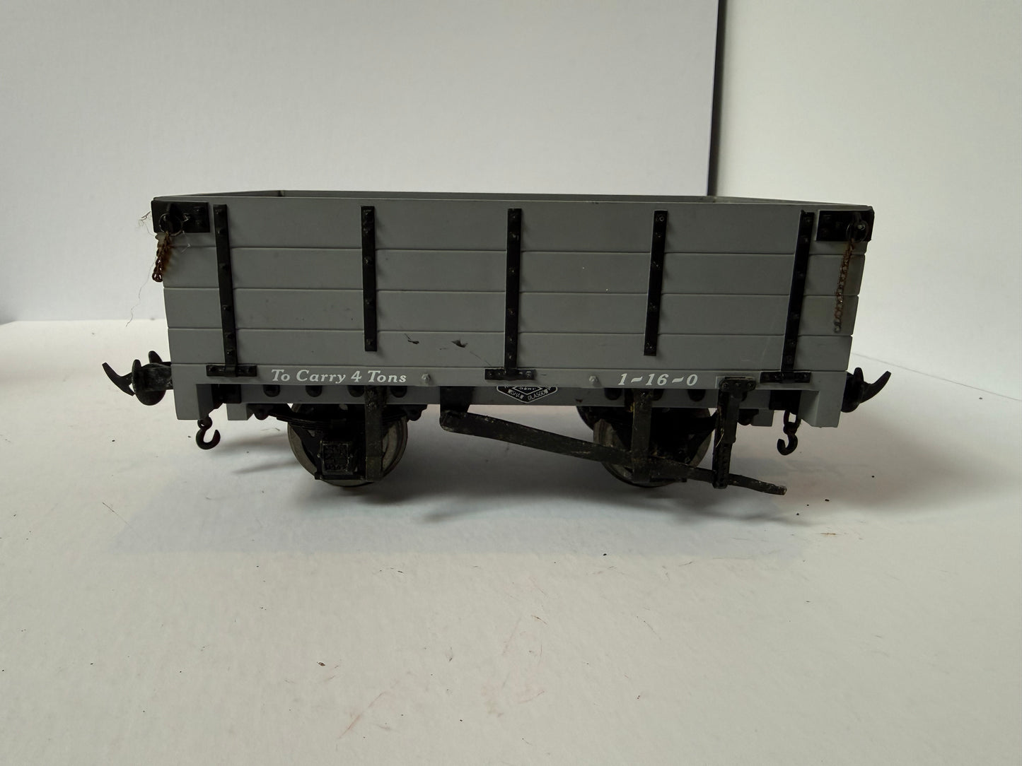 Accucraft /32mm/45mm R19-3B Light Grey Open Wagon - Boxed