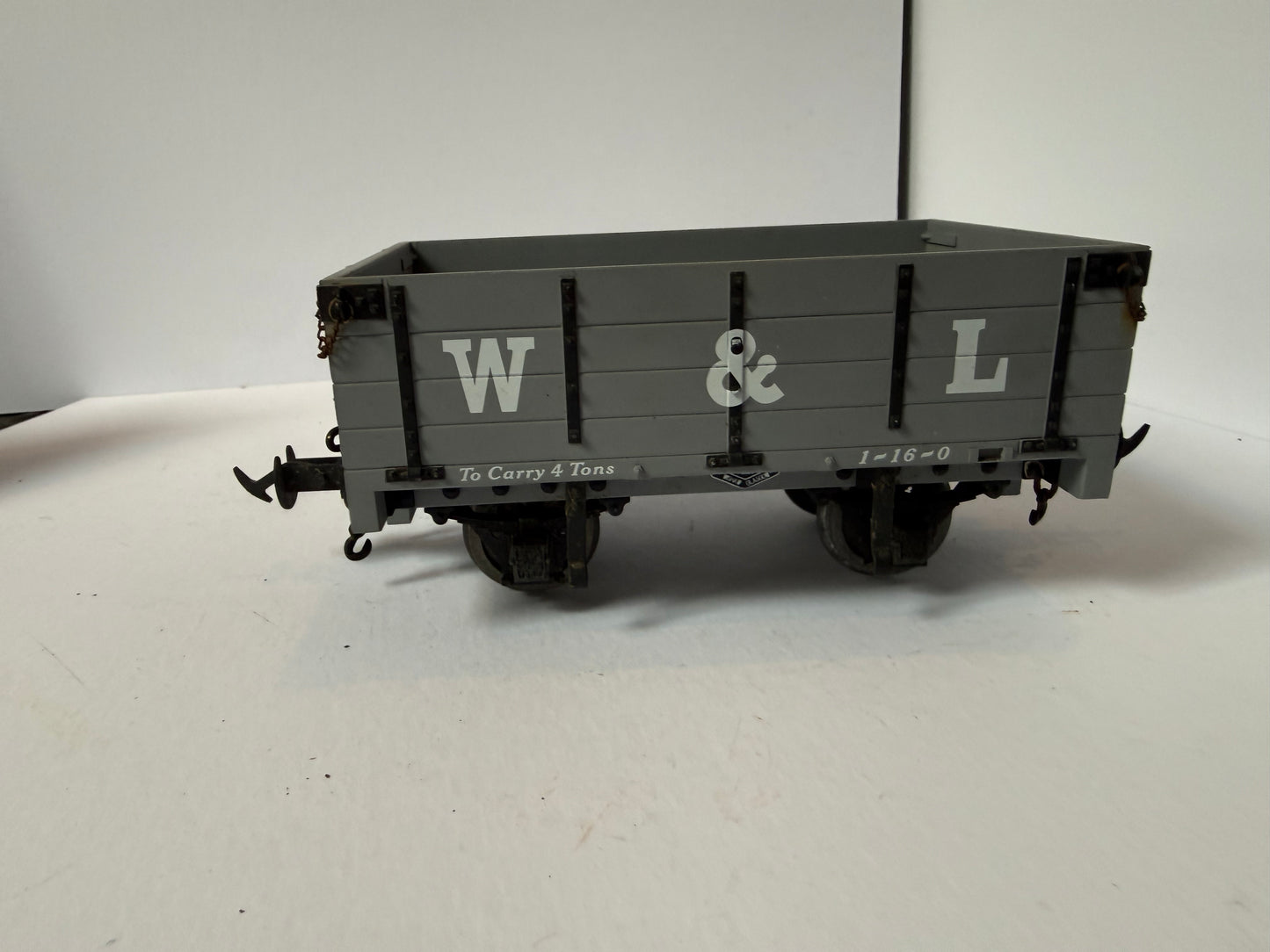 Accucraft / BMS 32mm/45mm R19-3A W&L Light Grey Open Wagon No.11 - Boxed