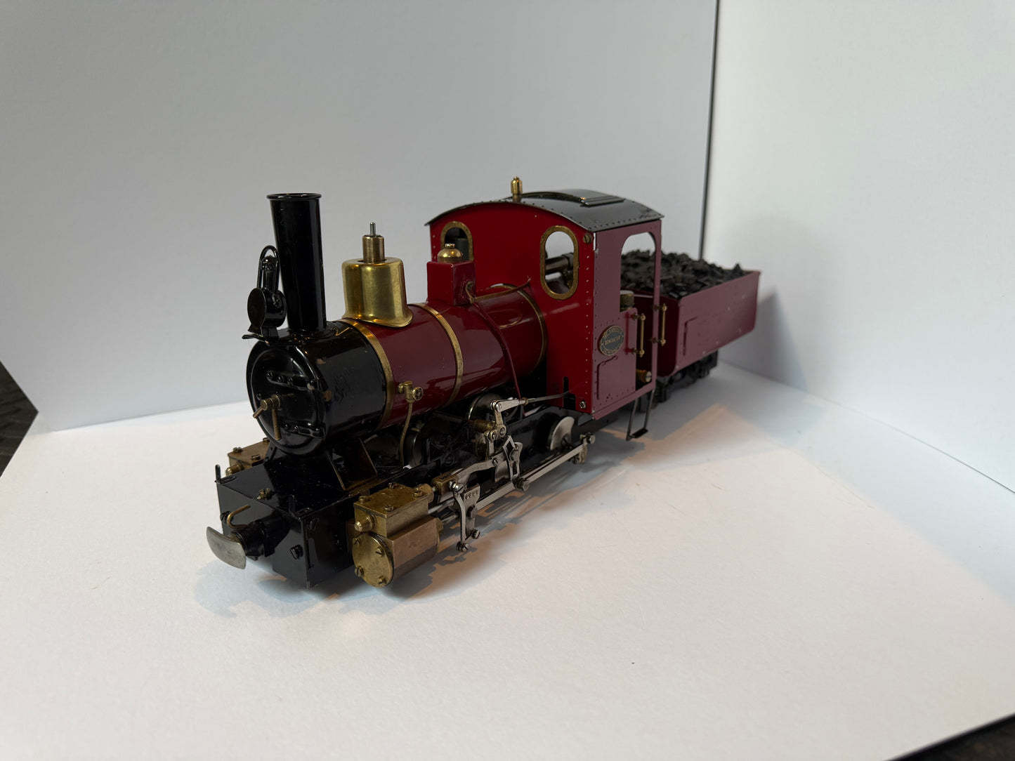 Roundhouse 16mm Live Steam (45mm Gauge) William 0-6-0, RC Fitted
