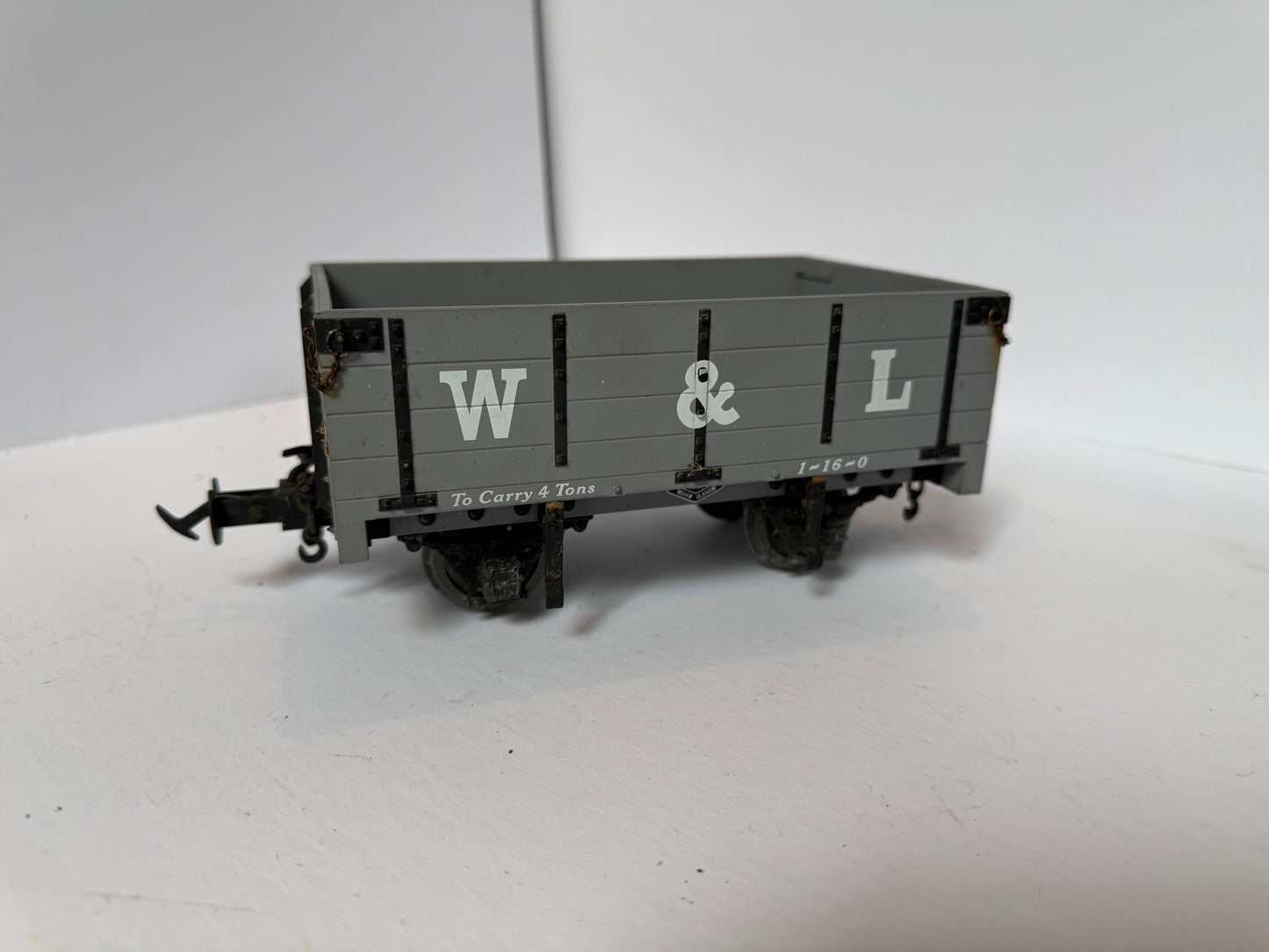 Accucraft / BMS 32mm/45mm R19-3A W&L Light Grey Open Wagon No.11 - Boxed