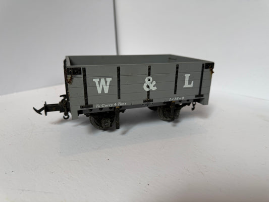 Accucraft / BMS 32mm/45mm R19-3A W&L Light Grey Open Wagon No.11 - Boxed