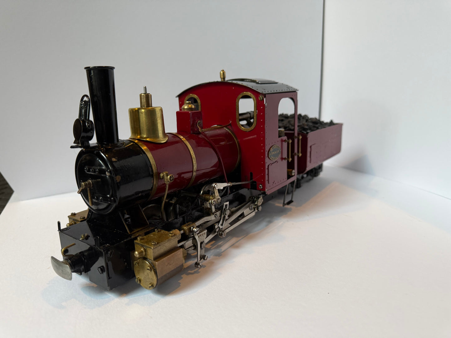 Roundhouse 16mm Live Steam (45mm Gauge) William 0-6-0, RC Fitted