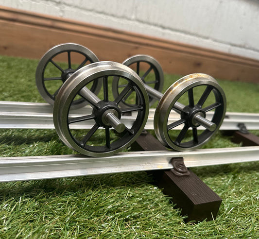 5” Gauge 8 Spoke Wagon wheels