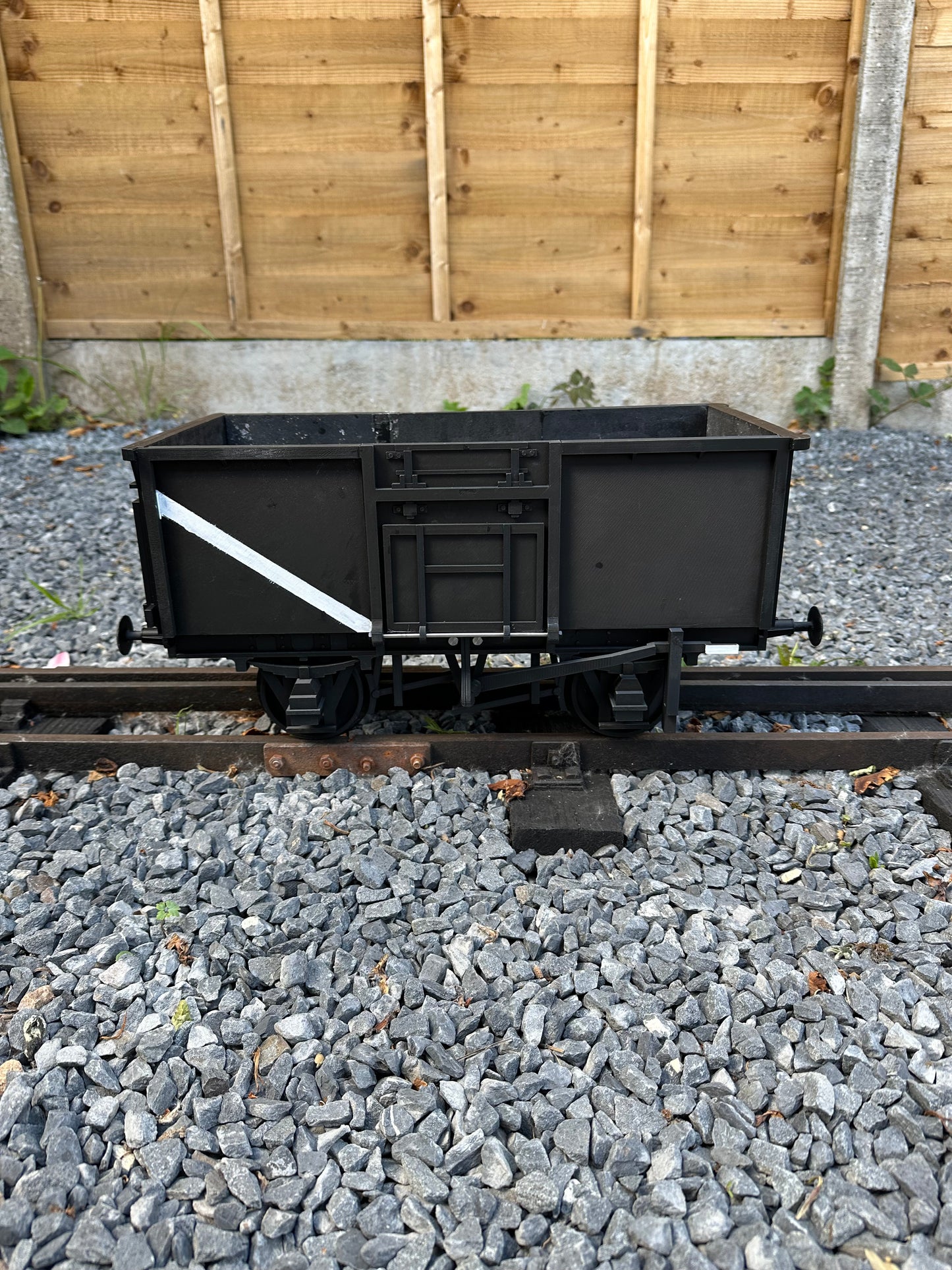 5” Gauge 16T Wagon Black