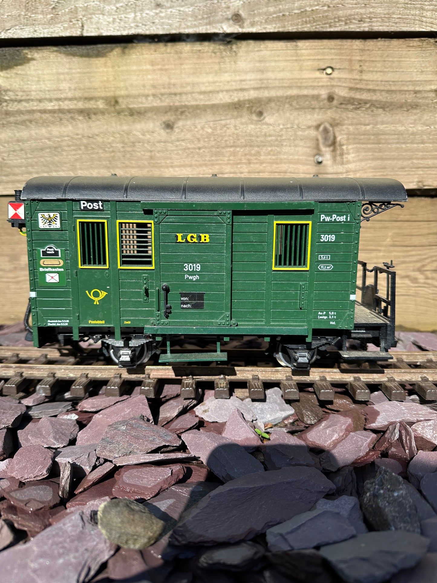 LGB G Gauge 32190 postal Wagon