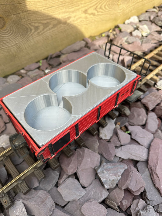 LGB wagon custom beer holder