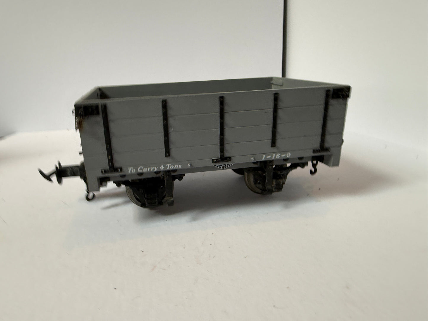 Accucraft /32mm/45mm R19-3B Light Grey Open Wagon - Boxed
