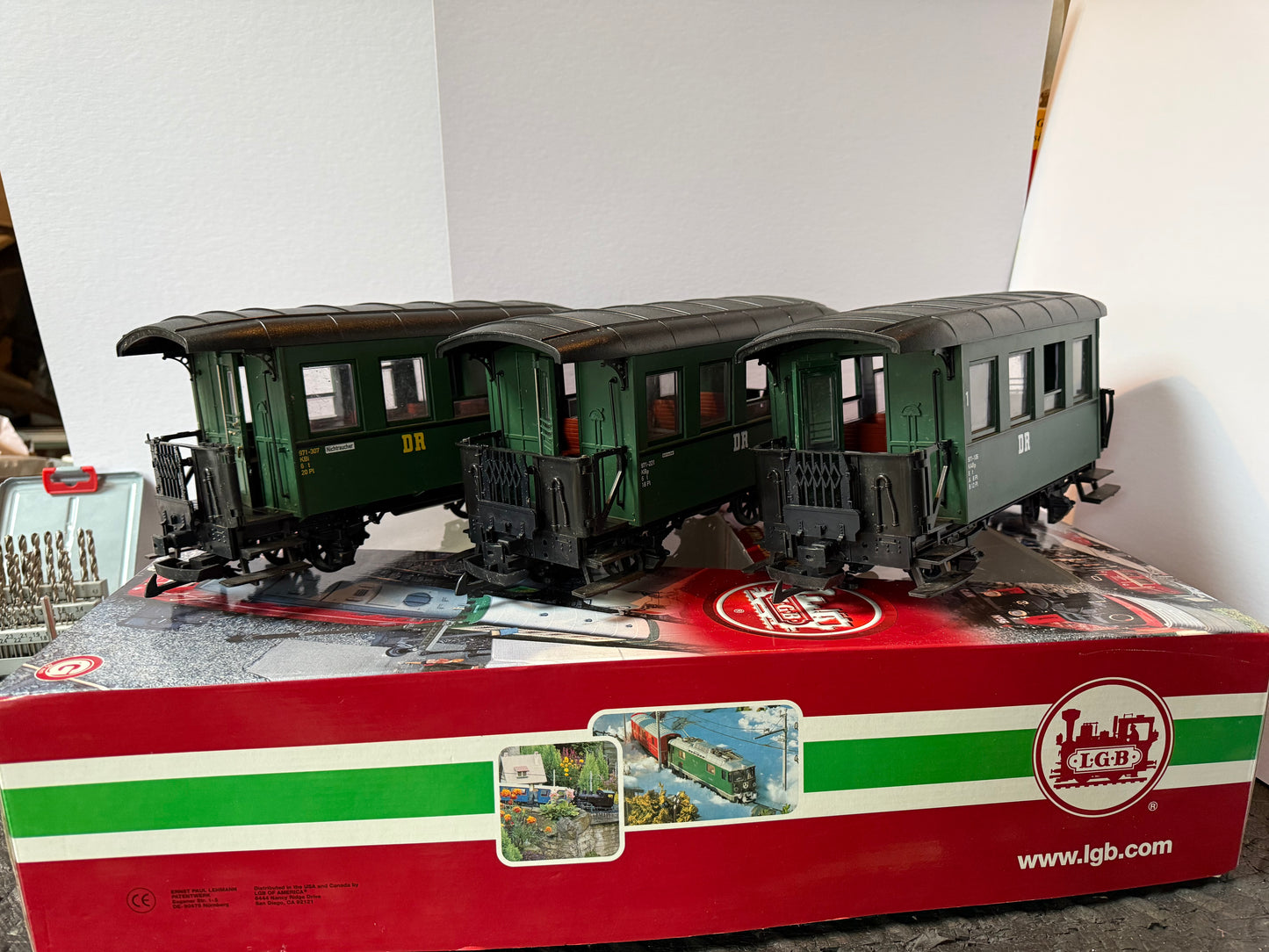 LGB DR passenger car set 39075