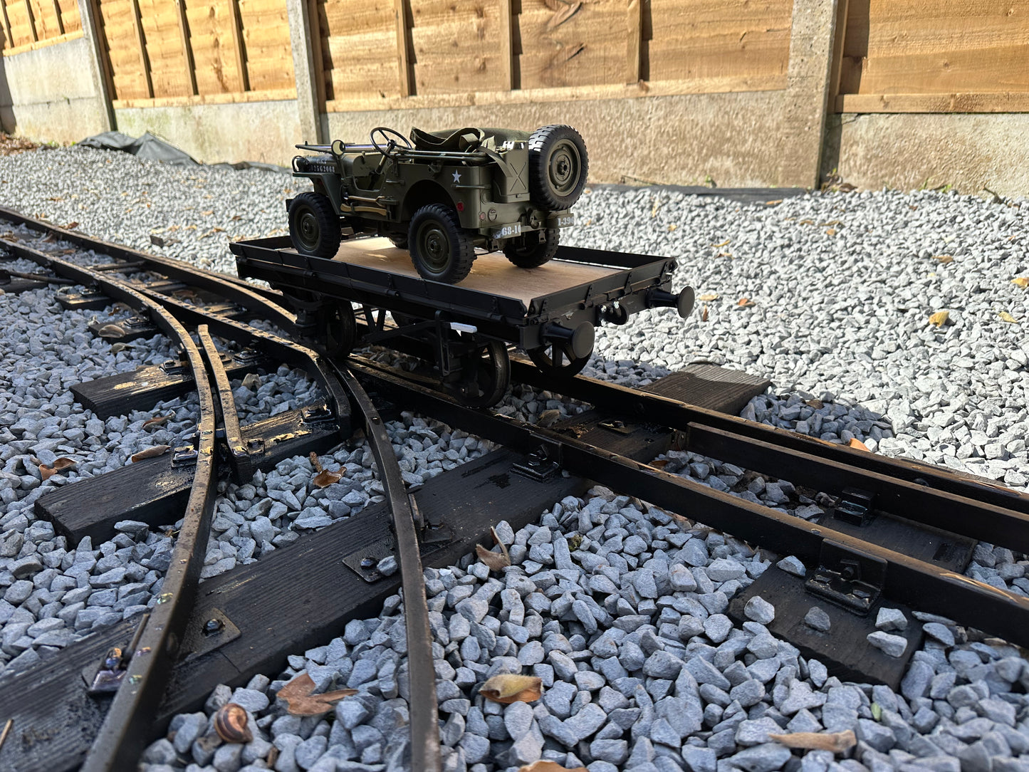 5” Gauge Flat bed Wagon