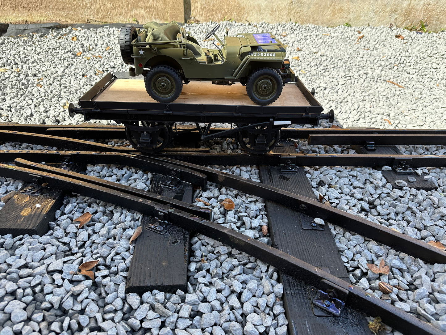 5” Gauge Flat bed Wagon