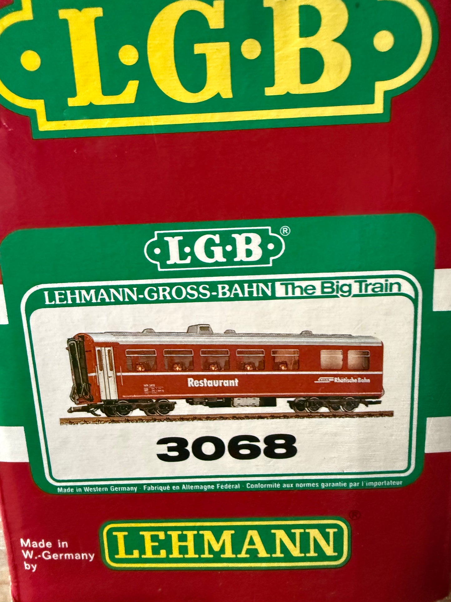 LGB 3069 RhB restaurant dining Car