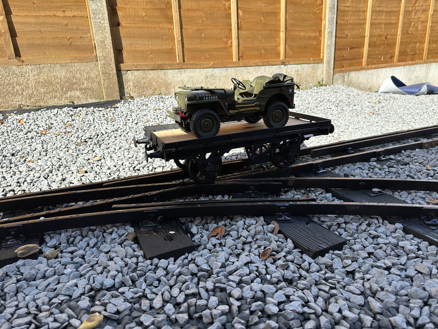 5” Gauge Flat bed Wagon