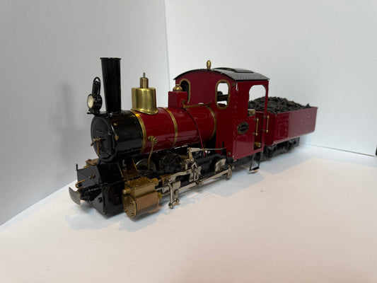 Roundhouse 16mm Live Steam (45mm Gauge) William 0-6-0, RC Fitted