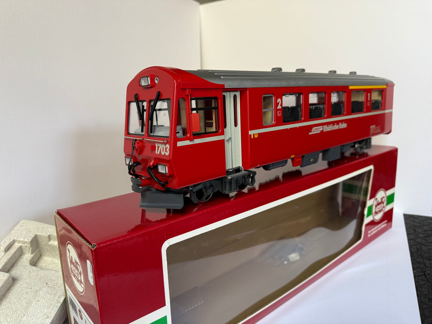 LGB G scale 31904 RHB Type ABt cab control car