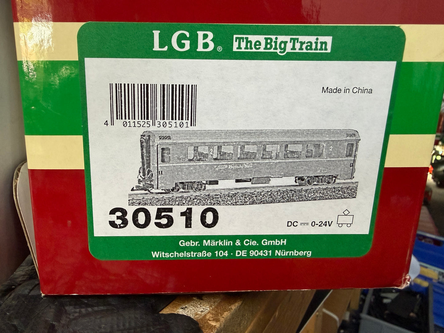 LGB 30510 RhB passenger car