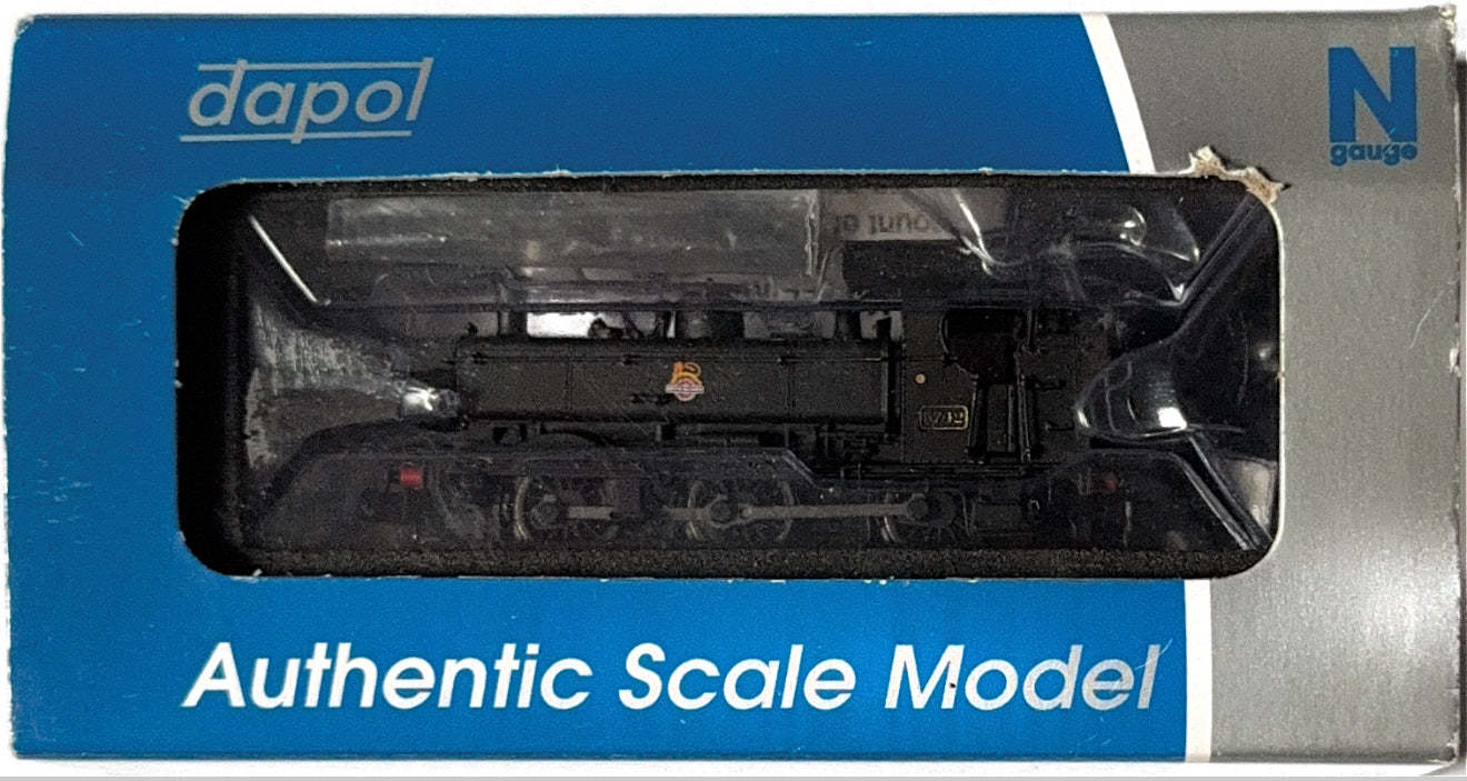 Dapol N Gauge BR Black early Crest Early Cab Pannier Tank 2S-007-024