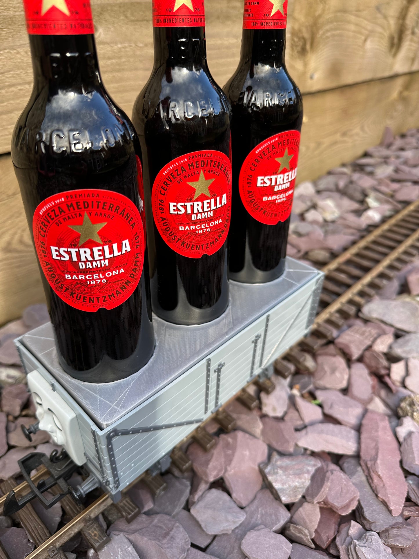 3 Bottle Beer holder for Troublesome Trucks